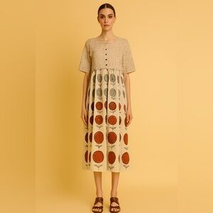 ❤️ NEW COTTON-FLEX FIBRE DRESS. Brand new without tags.